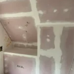 Seinad tuletõkke kipsplaadiga kaetud