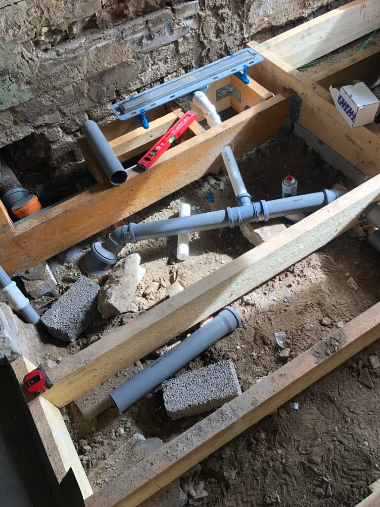 Ehitustööd - Põranda ehitus ja torutööd