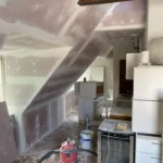 Seinad tuletõkke kipsplaadiga kaetud