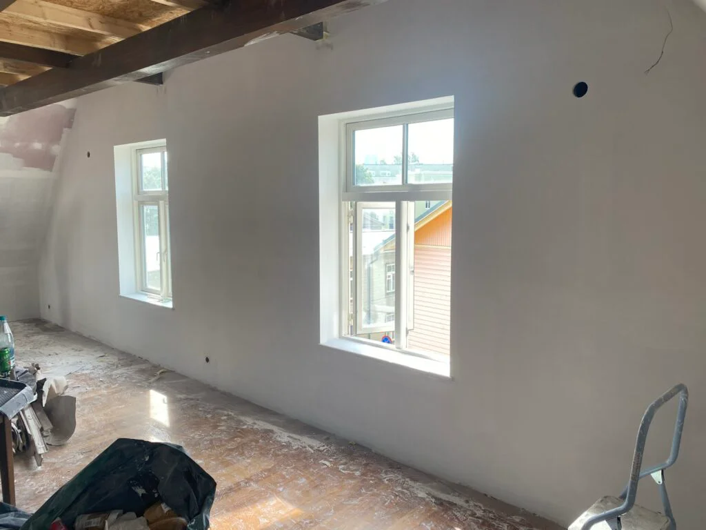 Ehitustööd - Seinte viimistlemine